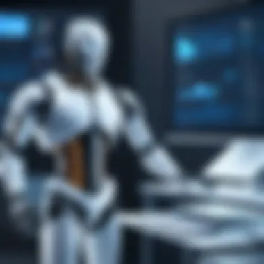 Visual representation of RPA analytics integration in business