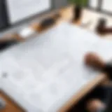 Visual representation of a collaborative brainstorming session using prototype tools