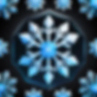 A visual representation of key features and capabilities of Snowflake.