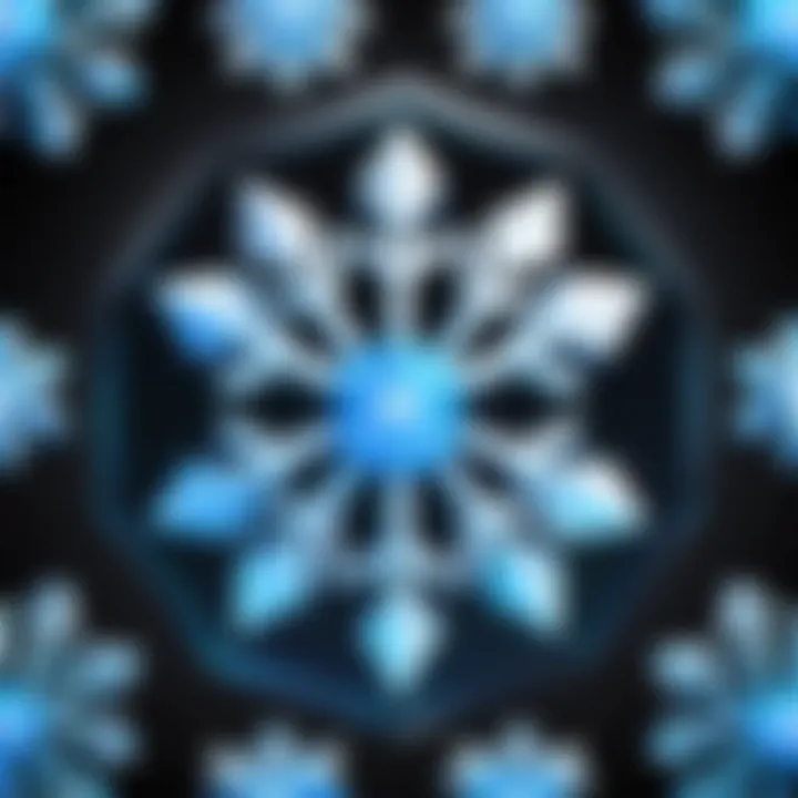 A visual representation of key features and capabilities of Snowflake.