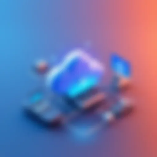 Integration of Open Source and Cloud Infrastructure Visual representation of cloud infrastructure integrated with open source tools