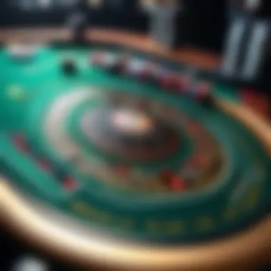 An abstract concept of AI algorithms in a poker game setting