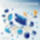 Visual representation of modern networking technology