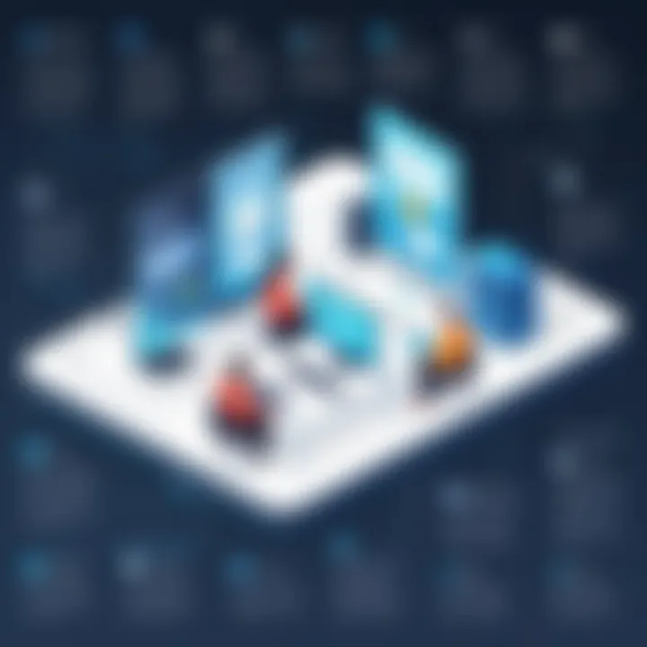 An infographic showcasing Java developer skills and responsibilities
