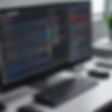 Modern Coding Practices Code editor showcasing modern programming languages