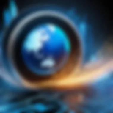 Impact on Economic Growth Graphical illustration of the impact of ultrafast internet on economic growth