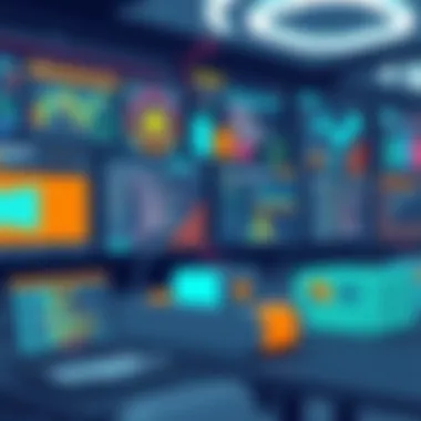 Future Technology Trends in Windows SaaS A futuristic depiction of evolving technology trends in software