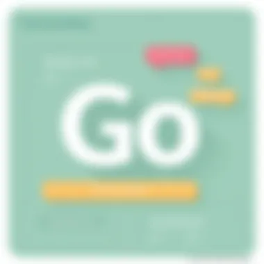 Visual representation of Go's concurrency model