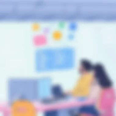 Creative Solutions in Software Development A brainstorming session highlighting creativity in software development