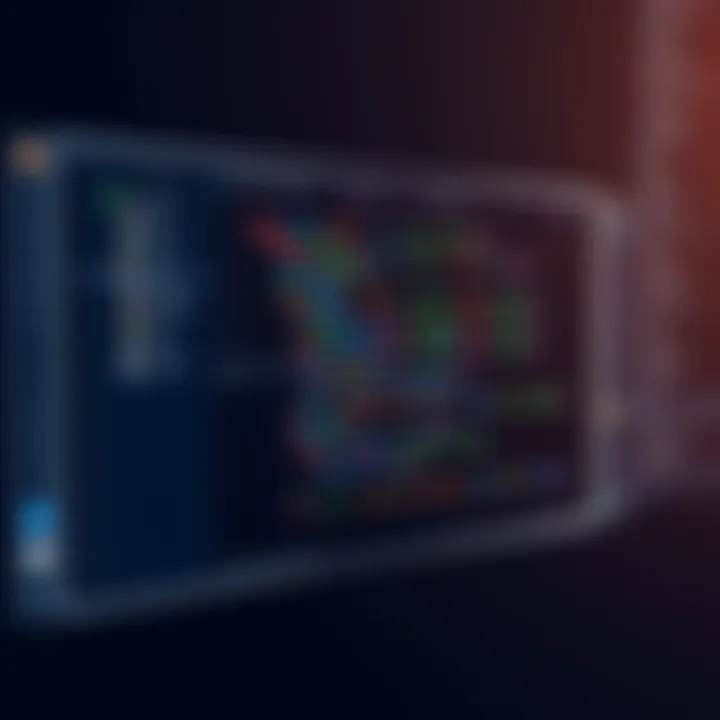 Graphical JSON Schema Editor Interface Visual representation of a graphical JSON schema editor interface