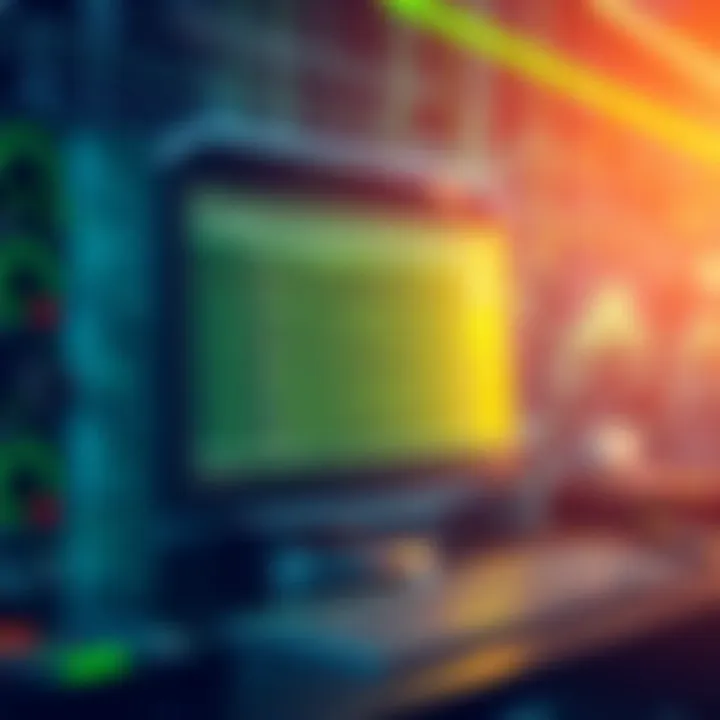 The Future of CUDA in Machine Learning Futuristic concept image representing the future of CUDA in machine learning