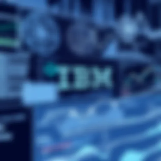 IBM Watson interface showcasing data analytics