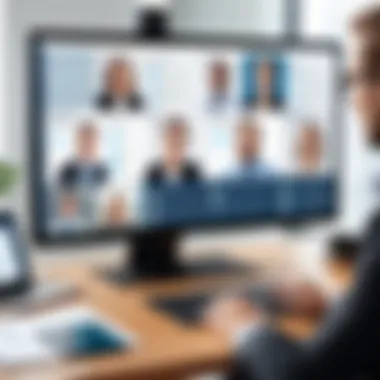 Impact of Video Conferencing on Communication Trends Graph illustrating the impact of video conferencing on communication trends