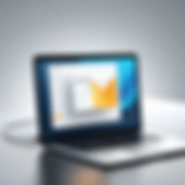 Secure email form submission illustration