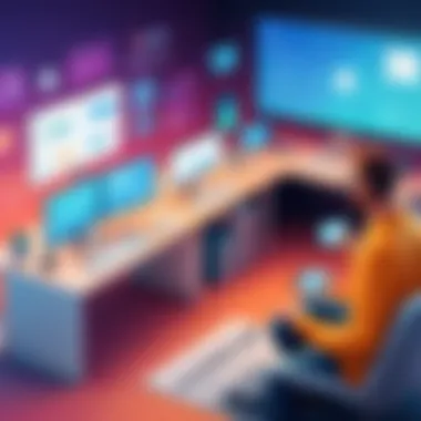 Selection of project ideas in a creative environment