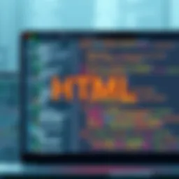 Visual representation of HTML structure