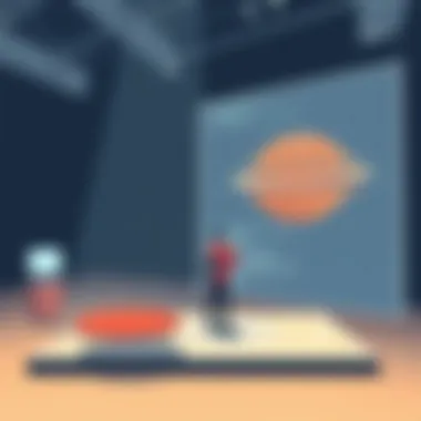An interactive art installation powered by JavaScript, inviting users to engage with the piece.