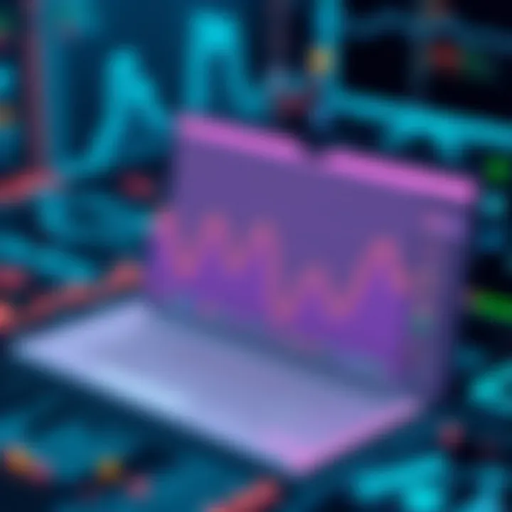 Dynamic visualization of data trends