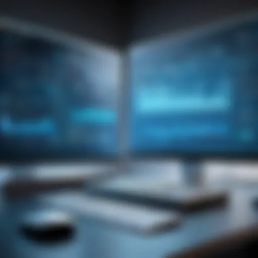 Visual representation of modern database management systems