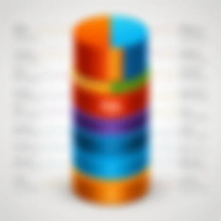 Diagram of NoSQL database architecture