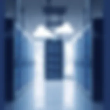 Advanced Data Center Data center representing cloud computing solutions