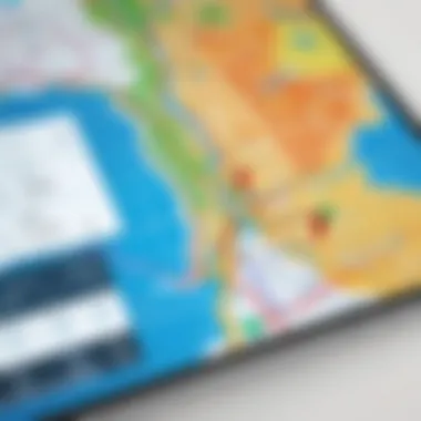 Integrating Interactive Maps into Data Dashboards Dashboard integrating interactive maps