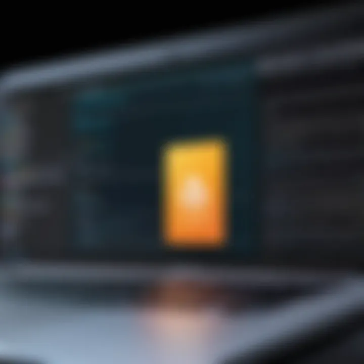 Open-source software logo in contrast with proprietary systems