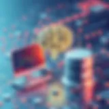 Visual representation of synergy between machine learning and databases