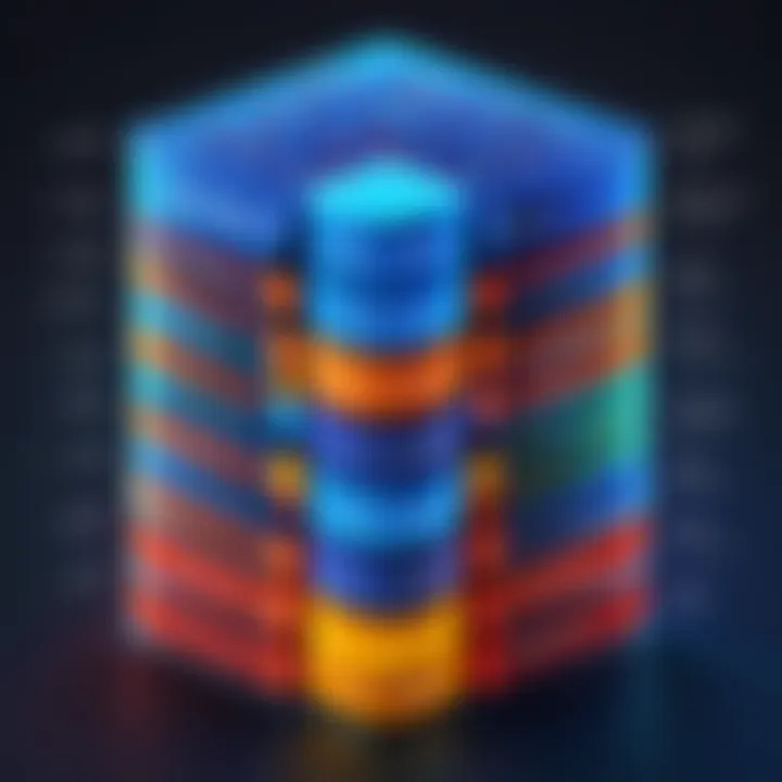 Visual representation of NoSQL database structures showcasing various types.