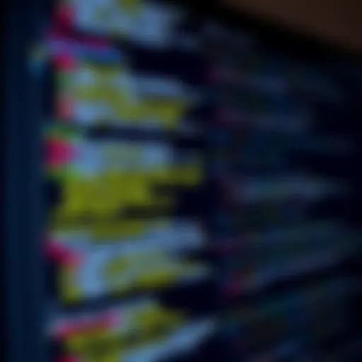 Java programming code on a screen