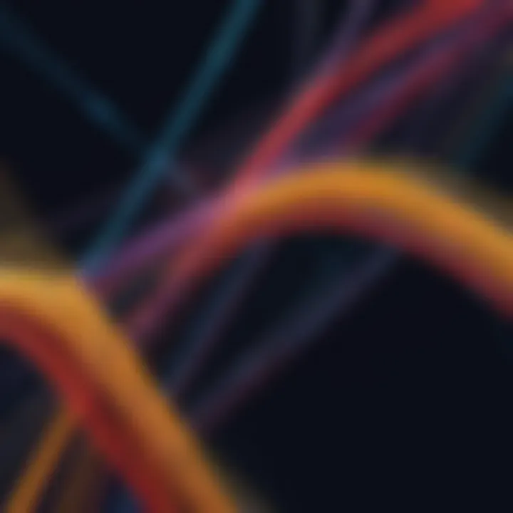 Abstract representation of efficient string manipulation with regex