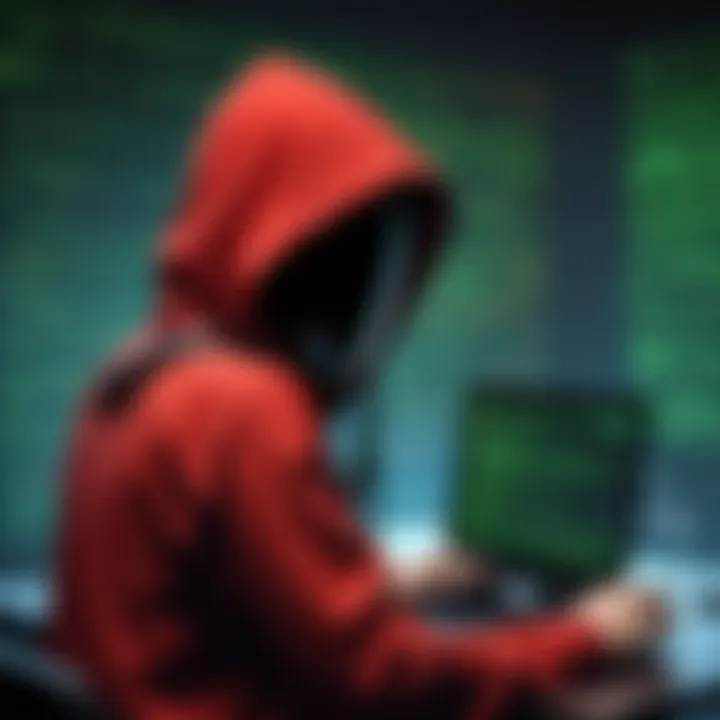 Illustration of ransomware attack scenario on MongoDB