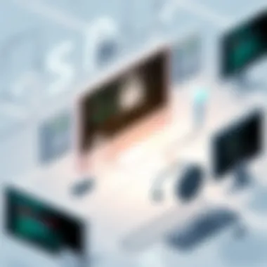 Illustration depicting secure coding practices