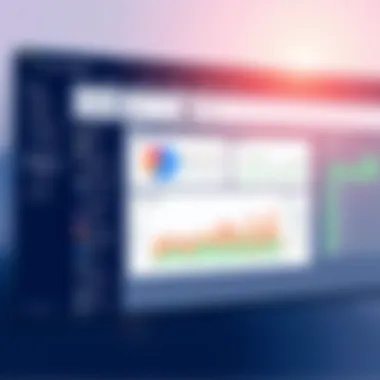 Dashboard showcasing project management features
