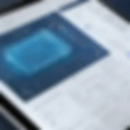 An innovative interface showcasing a wireframe tool in action