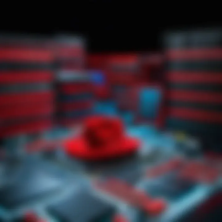 Visual representation of setup complexities for Red Hat Linux VMs