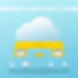 Cloud architecture diagram illustrating refactoring strategies