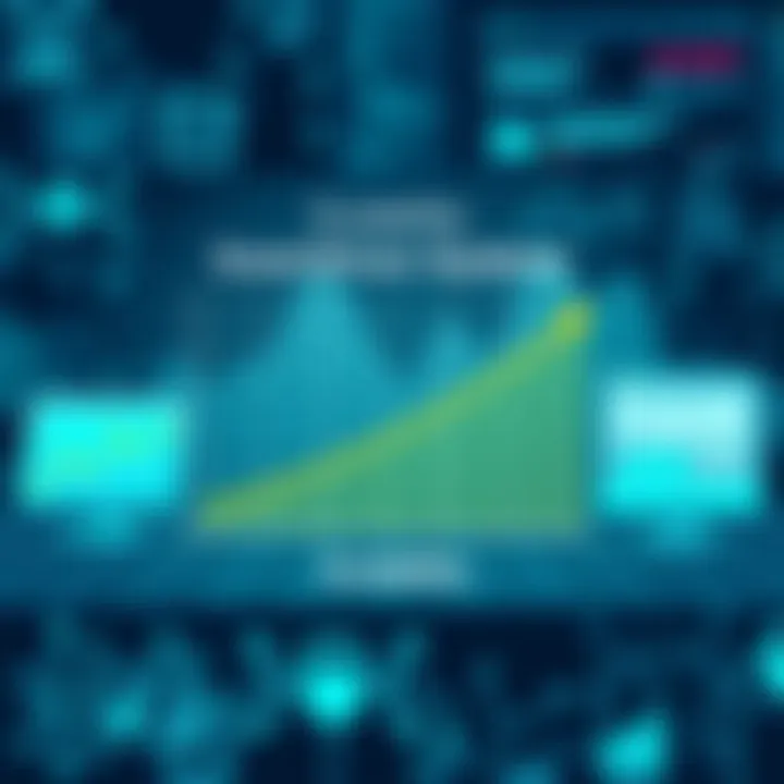 Graph showcasing scalability benefits of event-driven systems