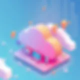 Cloud Security Architecture Visual representation of cloud security architecture.