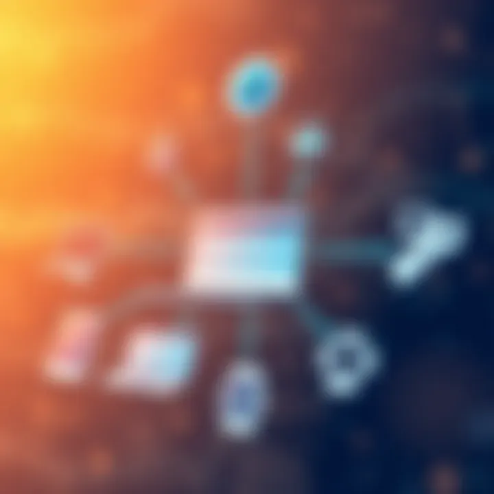 Diagram illustrating integration techniques in software