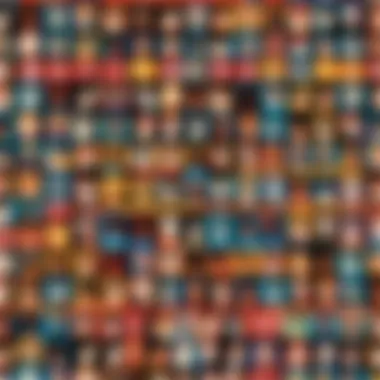 A collage of various data types available for purchase, showcasing the diversity in customer data.