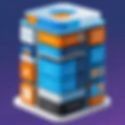 Kubernetes architecture diagram showcasing storage integration