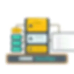 Illustration of Azure DevOps artifact feed architecture