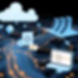 Data Flow Dynamics in Confluent Streams Visual representation of data flow in confluent streams