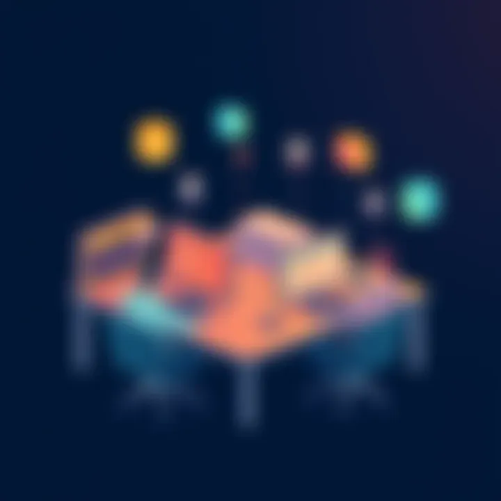 Collaboration in DevOps Teams Graphic demonstrating collaboration between development and operations teams