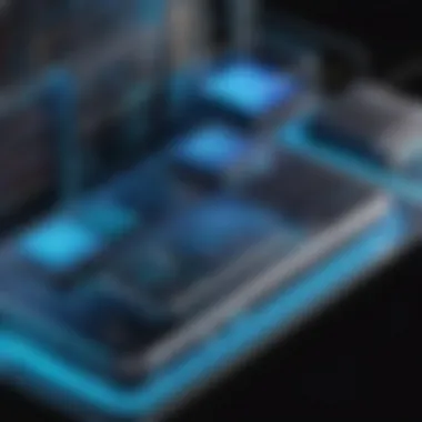 Illustration of edge computing functionality and data flow