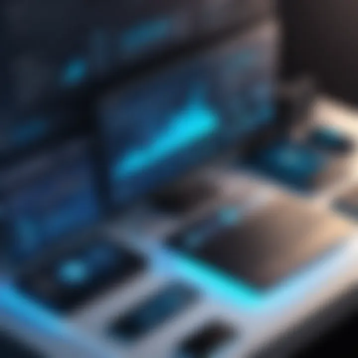 Infographic on real-world applications of elastic software in various industries