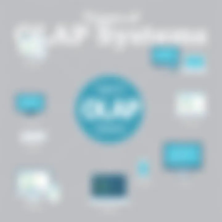 Types of OLAP Systems Various types of OLAP systems illustrated