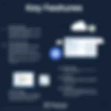 Key Features of Oracle Kubernetes Engine Infographic detailing the key features of OKE