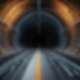 Diagram illustrating Teleport SSH tunneling architecture